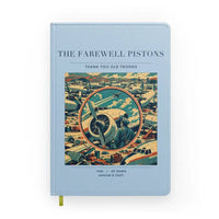 Thumbnail for VINTAGE G4131 - The Farewell Pistons - Designed Notebooks design on lightblue