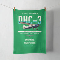 Thumbnail for DHC-3 Otter design on green towel