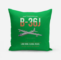 Thumbnail for B-36J Peacemaker design on green pillow