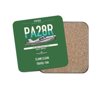 Thumbnail for Piper PA-28R Arrow III design on green 1 piece coaster