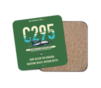 Thumbnail for Airbus C295 MPA/ASW design on green 1 piece coaster