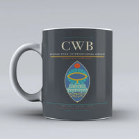 Thumbnail for Pena International Airport CWB Mug design on gray afonso