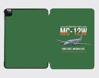 Thumbnail for MC-12W Liberty Eyes Over The Ground design on green ipad tablet case