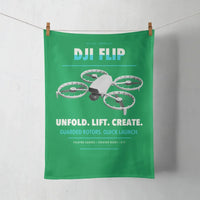 Thumbnail for DJI Flip design on green towel
