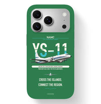 Thumbnail for NAMC YS-11A Case design on green iphone case