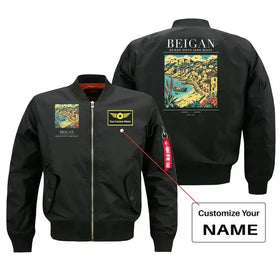 Beigan City Series Bomber Jacket
