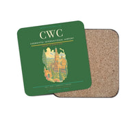 Thumbnail for Chernivtsi International Airport (CWC) design on green 1 piece coaster