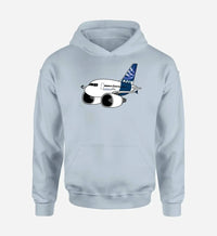 Thumbnail for Cartoon Airbus A319 - Light Blue
