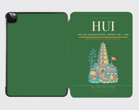 Thumbnail for Phu Bai International Airport (HUI) design on green ipad tablet case