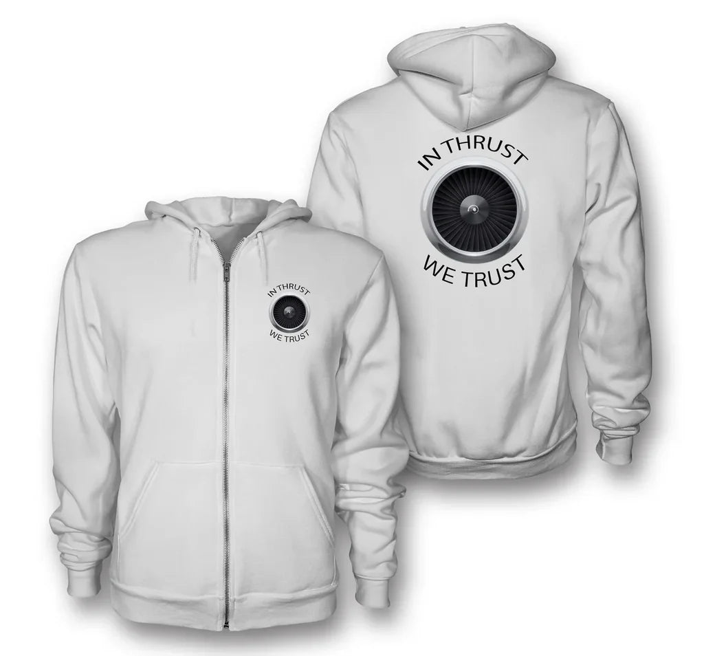 Customisable Thrust We Trust Hoodie - view 8