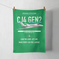 Thumbnail for Cessna Citation CJ4 Gen2 design on green towel