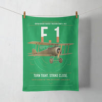 Thumbnail for Sopwith Camel F.1 design on green towel