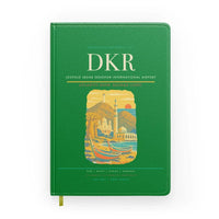 Thumbnail for Leopold Sedar Senghor International Airport (DKR) design on green notebook