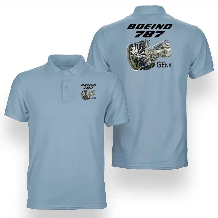 Customisable Boeing 787 Polo Shirt - view 8