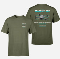 Thumbnail for DJI Matrice 30T design on green army t shirt