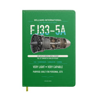 Thumbnail for FJ33-5A design on green notebook