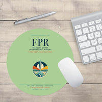 Thumbnail for Treasure Coast International Airport (FPR) design on light green round mouse pad
