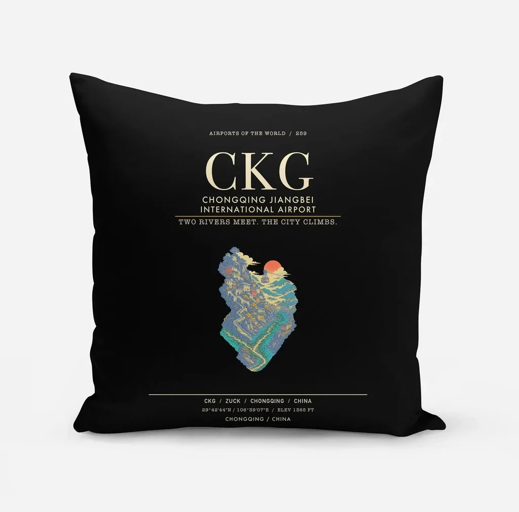Chongqing Jiangbei International Airport CKG - Black