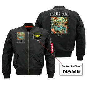 Ishigaki City Series Bomber Jacket