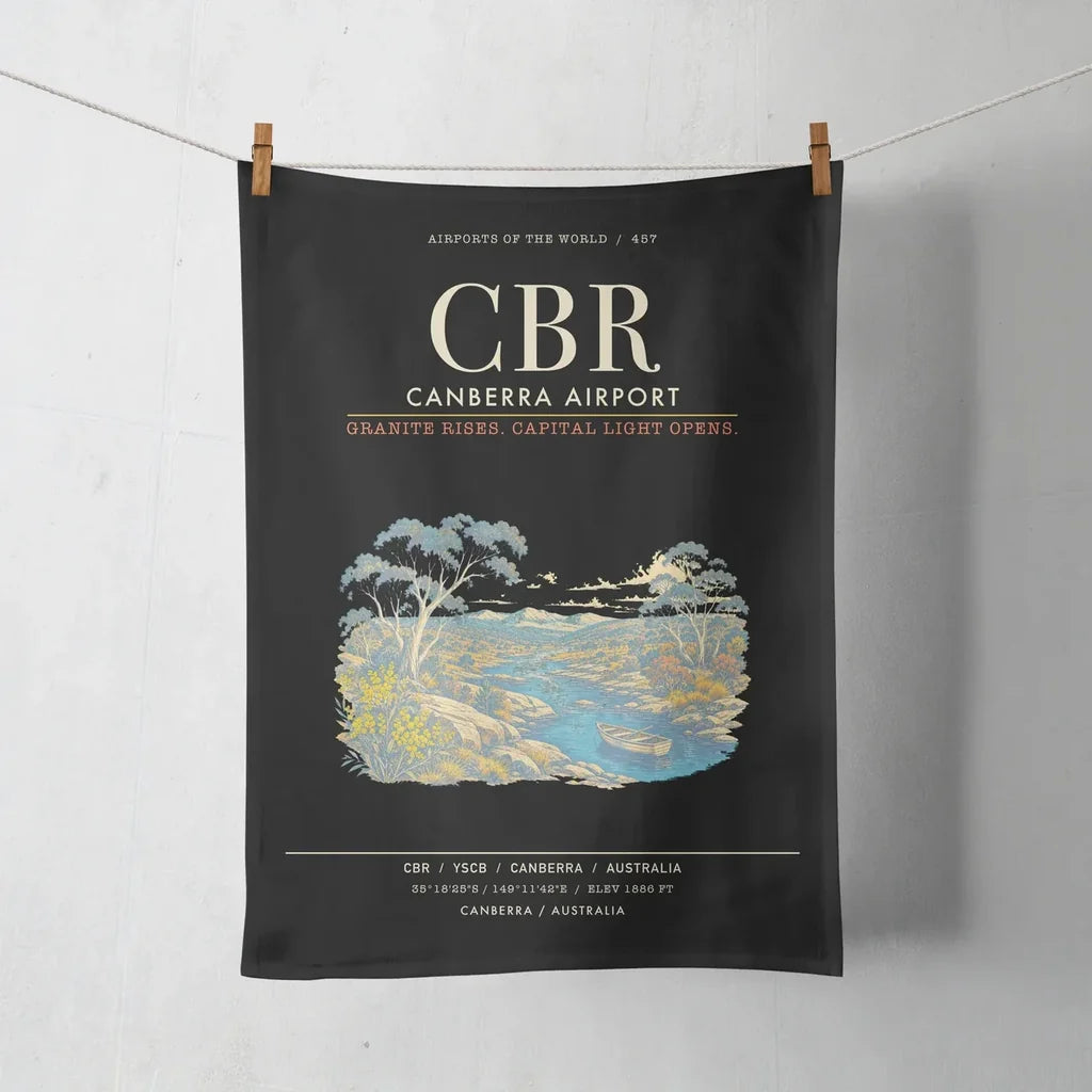 Canberra Airport CBR - Black