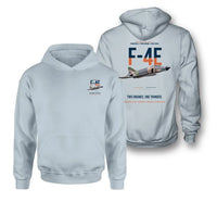 Thumbnail for F-4E PHANTOM II design on light blue hoodie