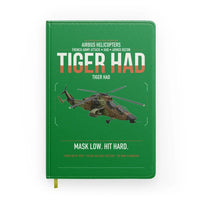 Thumbnail for Airbus Helicopters Tiger HAD design on green notebook