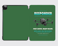 Thumbnail for BRINC Responder design on green ipad tablet case