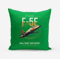 Thumbnail for F-5E Tiger II design on green pillow