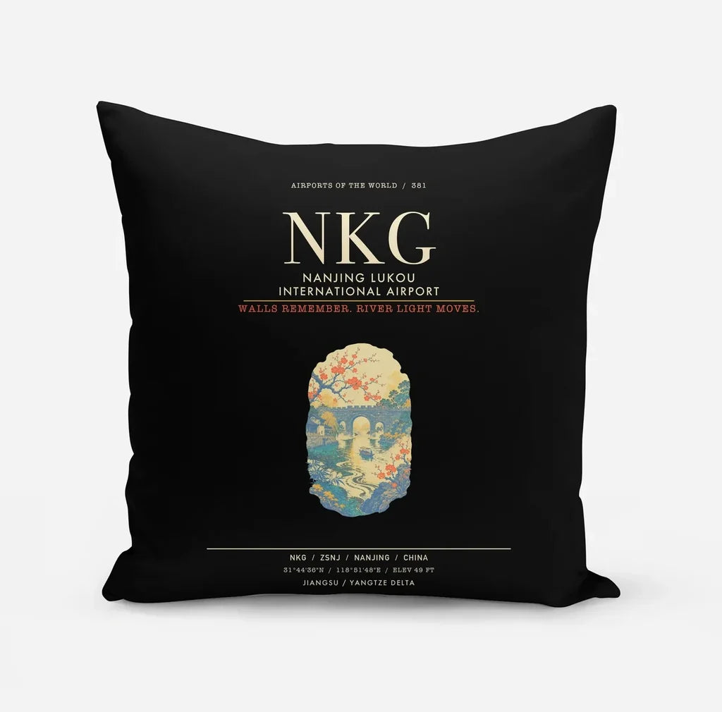 Nanjing Lukou International Airport NKG - Black