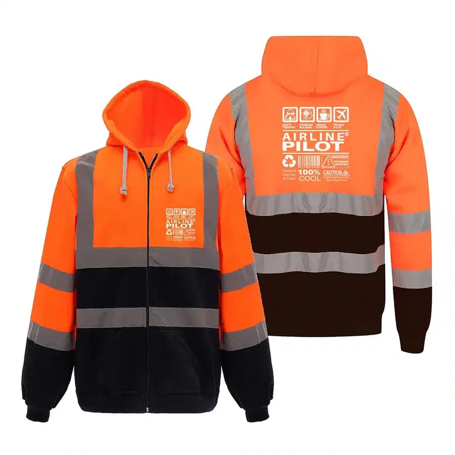 Airline Pilot Label Hoodie - view 8
