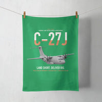 Thumbnail for C-27J Spartan design on green towel