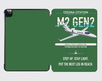 Thumbnail for Cessna Citation M2 Gen2 design on green ipad tablet case