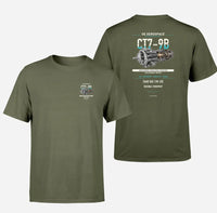 Thumbnail for CT7-9B design on green army t shirt
