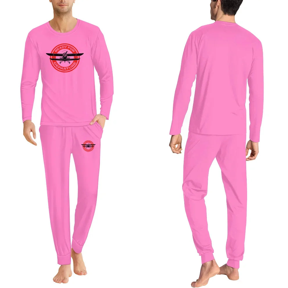 Ready for Departure men pajamas - Pink