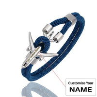 Thumbnail for Customisable Airplane Shape Bracelet - view 17