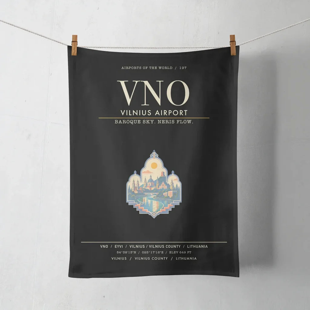 Vilnius Airport VNO - Black
