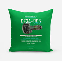 Thumbnail for CF34-8C5 design on green pillow