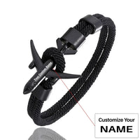 Thumbnail for Customisable Airplane Shape Bracelet - view 14
