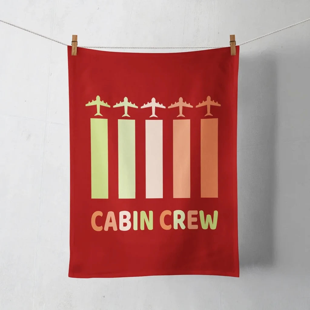 Colourful Cabin Crew Towel - view 8