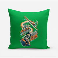 Thumbnail for The Lens Waits For The Perfect Bank design on green pillow