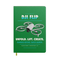 Thumbnail for DJI Flip design on green notebook