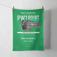Thumbnail for PW1900G design on green towel