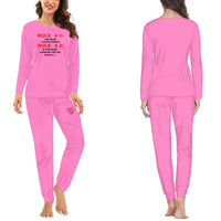 Thumbnail for Rule 1 - Pilot is Always Correct women pajamas - Pink