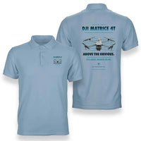 Thumbnail for DJI Matrice 4T design on light blue polo