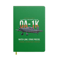 Thumbnail for OA-1K Skyraider II Armed Overwatch design on green notebook