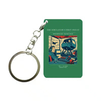 Thumbnail for VINTAGE G4462 - The Simulator's First Sweat - Designed Key Chain design on green