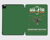 Thumbnail for Kaman HH-43B Huskie design on green ipad tablet case