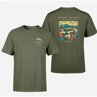 Thumbnail for VINTAGE G4372 - The Tram To The Tarmac - Double-Side T-Shirt design on greenarmy double side t shirt
