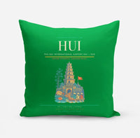 Thumbnail for Phu Bai International Airport (HUI) design on green pillow