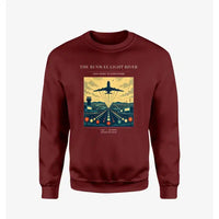Thumbnail for VINTAGE G4303 - The Runway Light River - Designed Sweatshirts design on winered